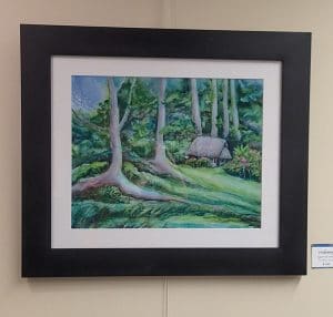 Hideaway, Watercolor Painting