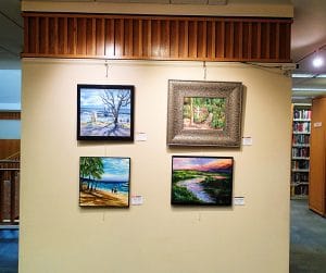 4 Paintings by Shelly Leitheiser